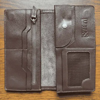 Kinsley Long Wallet (Chocolate)